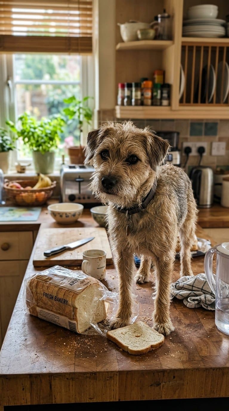 What Food Is This Dog hero demo: source dog photo before the snack reveal